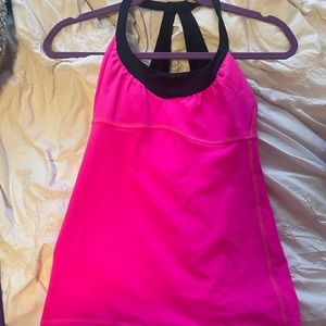 Pink Lululemon top